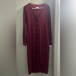 Anthropologie midi dress